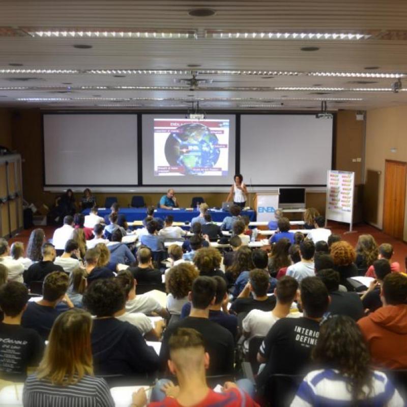 Studenti in Aula Brunelli (Alternanza scuola-lavoro)