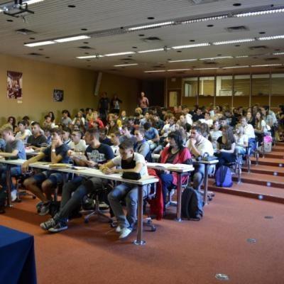 Studenti in Aula Brunelli (Alternanza scuola-lavoro)