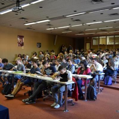 Studenti in Aula Brunelli (Alternanza scuola-lavoro)